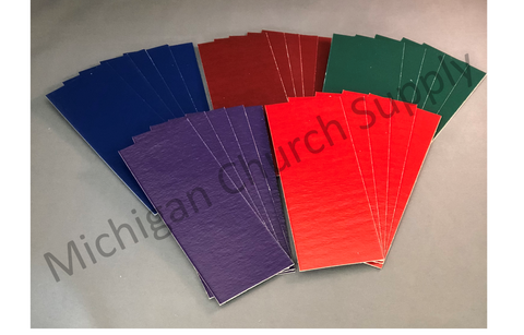 Colored Slides for Hymn Board - TS10035