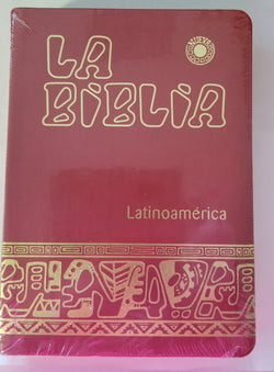 La Biblia Lationamerica Red Leather Cover - UK0100030