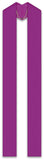 Assisi Plain Overlay Stole (Ecru, Red, Green, Purple) - WN75000