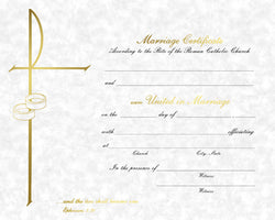 Marriage Certificate - FQXB101