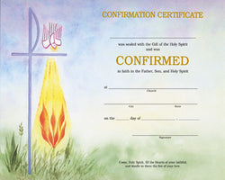 Confirmation Certificate - FQXD104