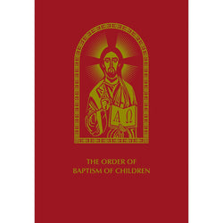 The Order of Baptism of Children Revised Edition - YB7641