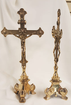 Double Sided Standing Crucifix - ZW306LDS