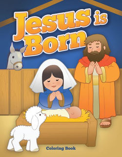 Jesus is Born Coloring Activity Book - AJE4798