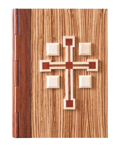 Wood Book of the Gospel Cover - WWGSBC144