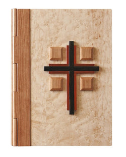 Wood Book of the Gospel Cover - WWGSBC145