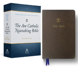 Ave Catholic Notetaking Bible RSV - Imitation Leather - EZ797