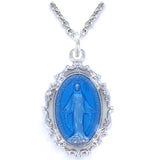 Miraculous Medal  Necklace - WOSM9710SH