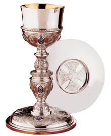 The Plateresque Chalice and Paten-EW2376