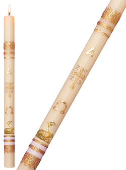 Paschal Candle - Ornamented