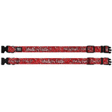 Dog Collar - Red Walk By Faith - KEPETS106