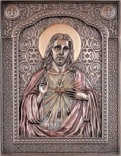 Sacred Heart of Jesus wall plaque - ZWSR77831