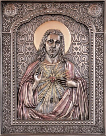 Sacred Heart of Jesus Plaque