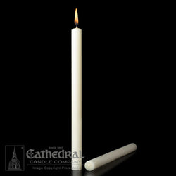 1-1/2" X 26"  Diameter 51% Beeswax Altar Candle (PE) - GG11127002