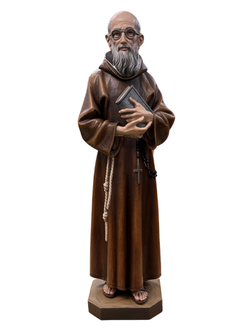 Bl. Solanus Casey Wood Carved Statue - YK266500
