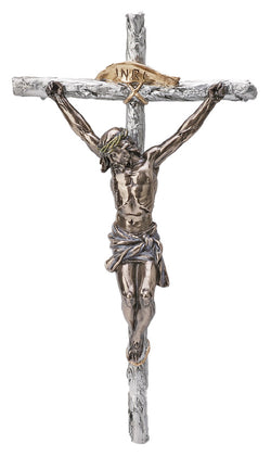 Two-tone Crucifix - ZWSR72690PB