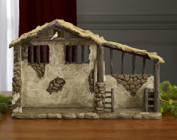 Lighted Stable for The Real Life Nativity