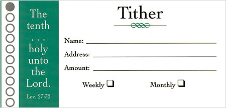 Tither Offering Envelopes - MA07563