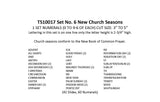 Hymn and Register Boards Slides and Number Sets