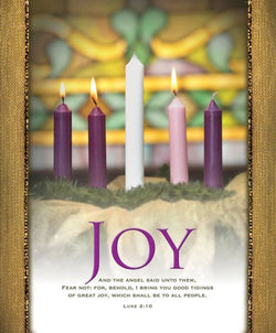 Joy Advent Bulletin Cover - AJU3358