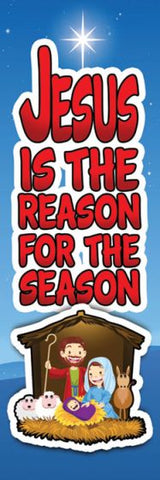 Jesus is the Reason for the Season Christmas Bookmark 25 pack - AJU9201