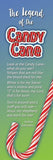 Candy Cane Christmas Bookmark 25 pack - AJU9211