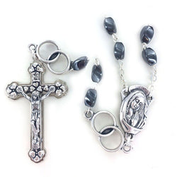 Hematite Wedding Rosary-WOSR3996JC